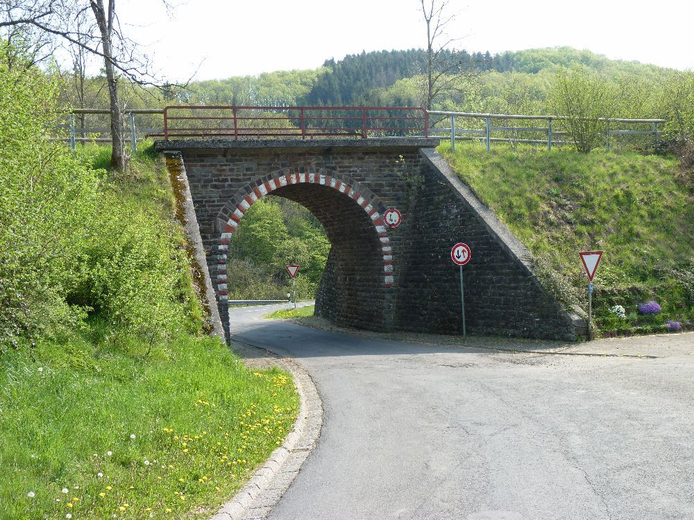 Fahrradweg in der Eifel - direkt beim Ferienhaus